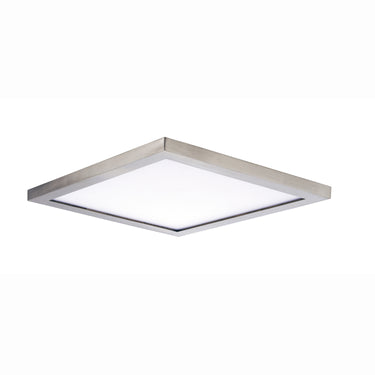 Maxim Lighting Wafer 15" SQ LED Surface Mount 3000K Satin Nickel