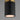 Maxim Lighting Dapper Flush Mount Black/Antique Brass