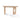 Nova Domus Osaka Faux Marble Natural Ash Console Table