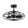 Maxim Lighting Corona WiFi-enabled LED Fandelight Black