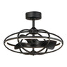 Maxim Lighting Corona WiFi-enabled LED Fandelight Black