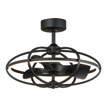 Maxim Lighting Corona WiFi-enabled LED Fandelight Black