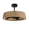 Maxim Lighting Tulum 28" Wifi-Enabled LED Fandelight Dark Bronze