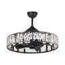 Maxim Lighting Odeon 8-Light WiFi-enabled LED Fandelight Black