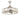 Maxim Lighting Odeon 8-Light WiFi-enabled LED Fandelight Golden Silver