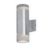 Maxim Lighting Lightray 2-Light Wall Sconce Brushed Aluminum