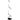 Finesse Decor Modern Spiral LED 61" Floor Lamp - Black