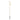 Finesse Decor Anechdoche 2 Lights Floor Lamp Gold and White