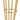 Finesse Decor Anechdoche 6 Lights Floor Lamp Gold and White