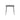 Yua Outdoor Square Bistro Table Silk Grey by blomus