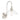 Charis 13" Sconce - Polished Nickel with Brushed Nickel by Elk 6231-PNBN-CL