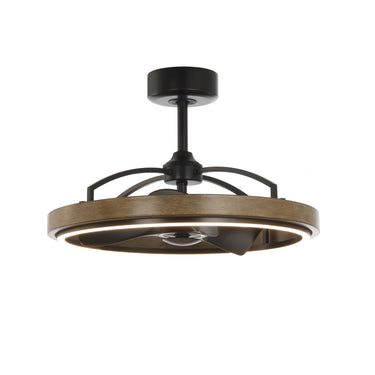 Maxim Lighting Teton 28.5" LED Fandelight Driftwood/Black