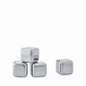 Polished Stainless Steel steel ice cubes, product photo | LOUNGE barware by blomus
