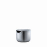 Brushed Stainless Steel sugar bowl, product photo | BASIC by Nina Thöming for blomus
