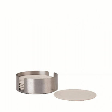 Coasters Stainless Steel Holder Round Blomus 64065