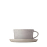 Ceramic Stoneware Coffee Cups Saucers Set Of 2 Sablo Blomus 64112