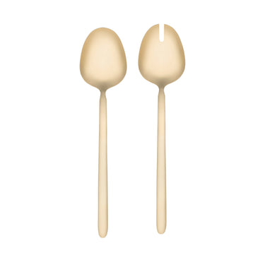 Stella Salad Servers Pvd Coated Stainless Steel Blomus 64476