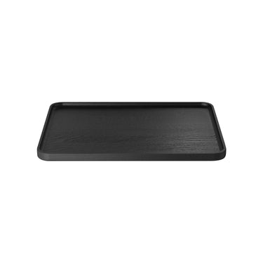 Oku Oak Rectangular Tray Black Blomus 64534