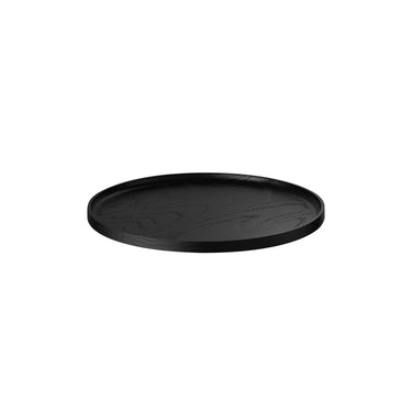 Oku Oak Round Tray Black Blomus 64550