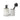 Piro Ceramic Sink Organizer Black by blomus