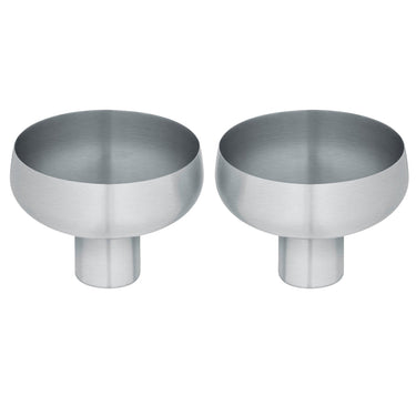 Koyoi Coupe Pedestal Stem Stainless Steel Set Of 2 Blomus 64704