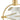 Finesse Decor Hollywood Cube 1 Light Pendant - Gold