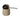 Sono Plunger & Decorative Holder Black by blomus