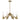 Rohe 28" 8-Light Chandelier - Aged Brass by Elk 6518-AN-CL