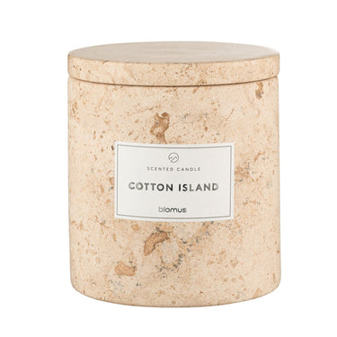 Frabli Scented Candle Travertine Container Blomus 65450