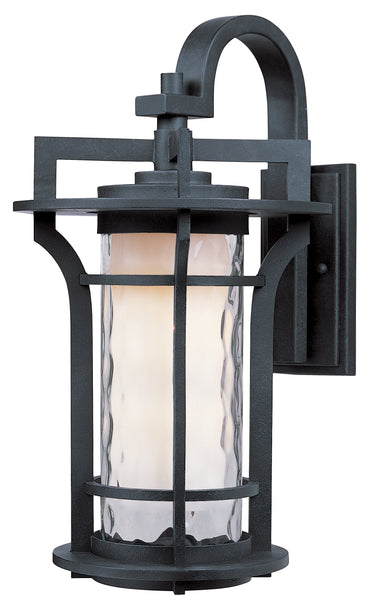 Maxim Lighting Oakville LED Outdoor Wall Lantern Black Oxide