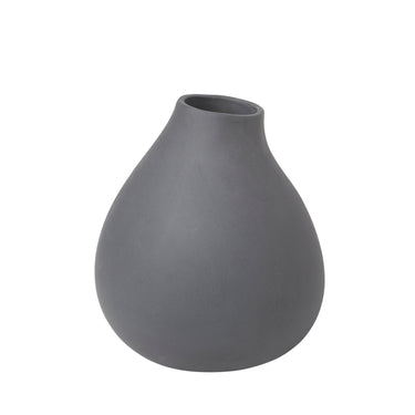 Pewter porcelain vase, product photo | NONA by studio blomus