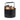 Ashi Firewood Basket Black Handle by blomus