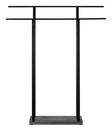Free Standing Towel Rack Wide Black Blomus 66310