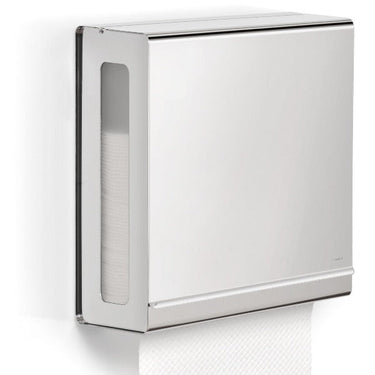 Wall Mounted Paper Towel Dispenser For C Fold Towels Polished Blomus 66666