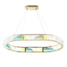 Finesse Decor Boeseman's Colorful Chandelier 1 Tier, Squoval
