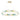 Finesse Decor Boeseman's Colorful Chandelier 1 Tier, Squoval