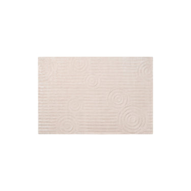 Uzu Viscose Area Rug Beige Blomus 67020