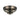 Miyabi Metallic Vase Low Flower Grid Blomus 67079