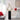 Finesse Decor Yoga Floor Sculpture White with Black Base