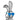 Finesse Decor Sitting Rabbit with Blue Tie and Glasses