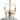 Finesse Decor Atlas 1 LED Light Pendant Crystal and Gold