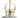 Finesse Decor Atlas 1 LED Light Pendant Crystal and Gold