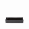 Rectangular Black Acrylic storage tray, product photo | MODO by Nina Thöming for blomus