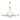 Noura 46.5" 6-Light Linear Chandelier - Champagne Gold by Elk 69486/6