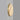 Anvers wall light in satin brass, large size, with a veined honed alabaster disc, side view