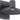 Ash 8 Charcoal Barn-Style Outdoor Sconce - detail