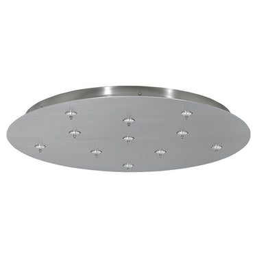 FreeJack Round Canopy 11-Port by Visual Comfort, clean studio shot