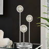 Finesse Decor Bubbling Glow Table Lamp Chrome