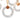 Finesse Decor Glitter Rings 10 Heads Chandelier Bronze