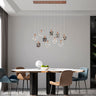 Finesse Decor Lustre Rectangular Chandelier Bronze